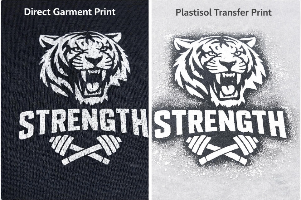 Direct Print vs Plastisol Transfer