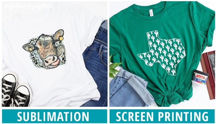 Dye Sublimation vs Screen Printing