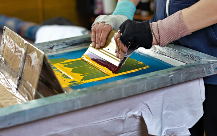 Qu’est-ce que la sérigraphie exactement ? 4 Écran d'impression en maille