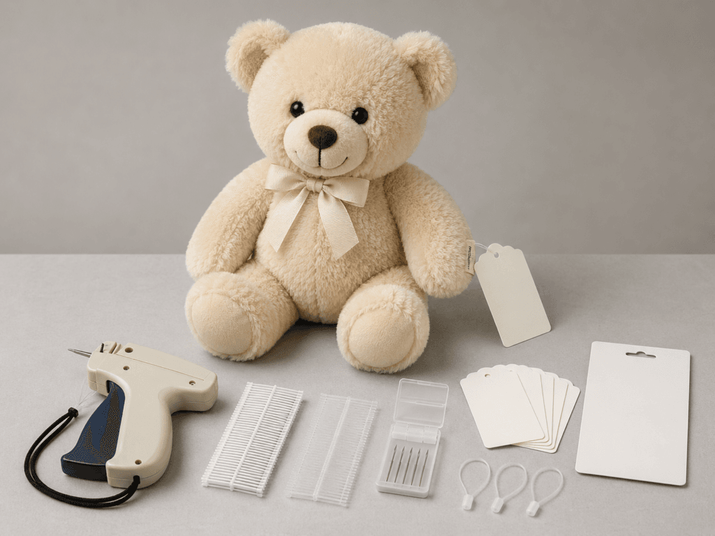 Best Tagging Solutions for Plush Toys and Soft Goods 2 Tagging gun and fasteners for plush toys and soft goods