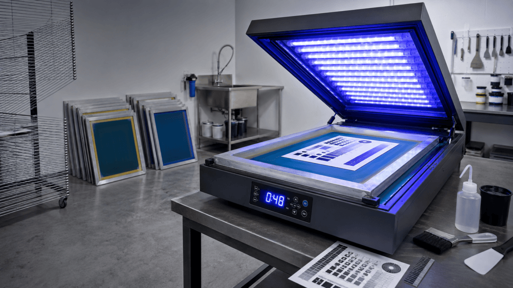 Screen Printing Exposure Time: Complete Guide 2 Screen Printing Exposure Time 1