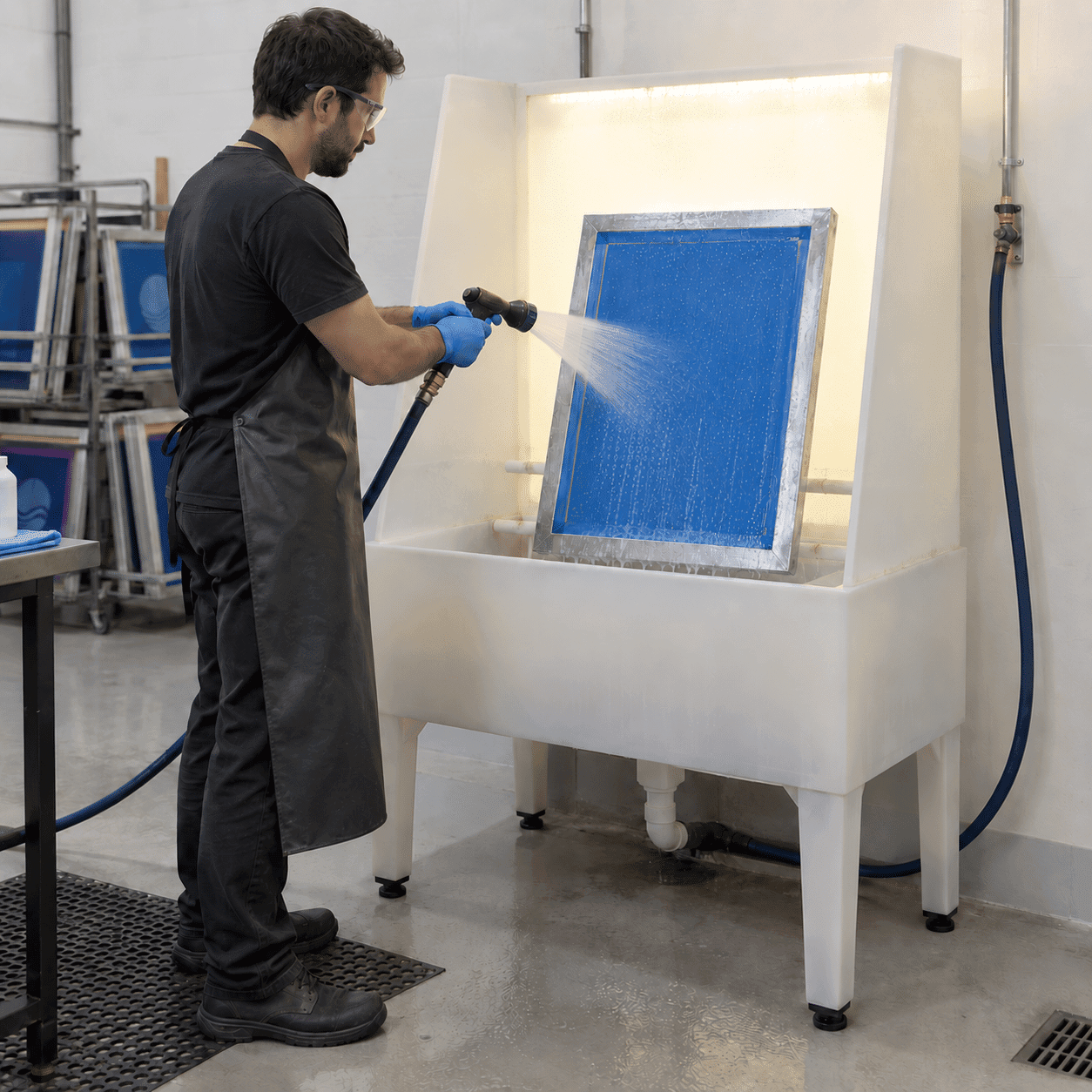 How to Wash Out a Screen After