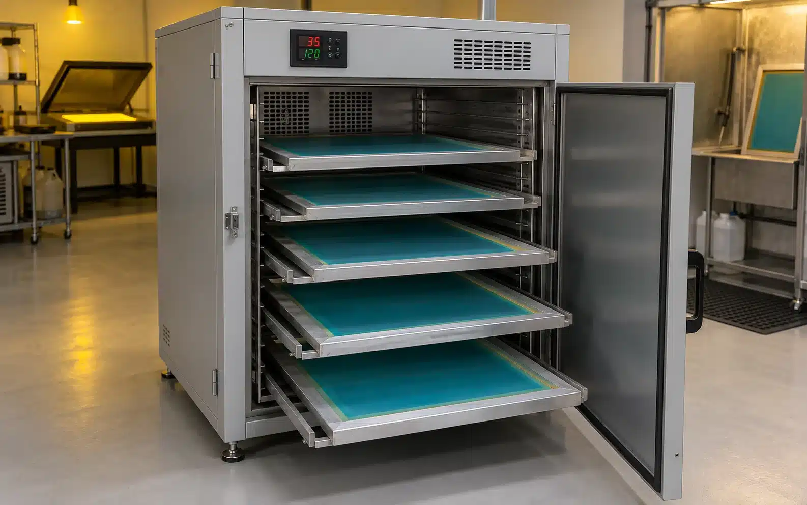 What Is a Screen Printing Drying Cabinet? 20 Screen Printing Drying Cabinet